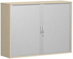 Produktbild Geramöbel Querrolladenschrank,  PRO A1152x1600x425, 3OH, silber