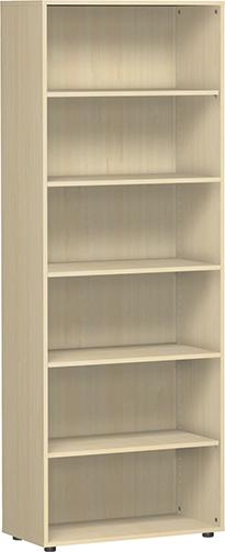 Produktbild Geramöbel Regal 6 OH H.21604xB.800xT.400 ahorn