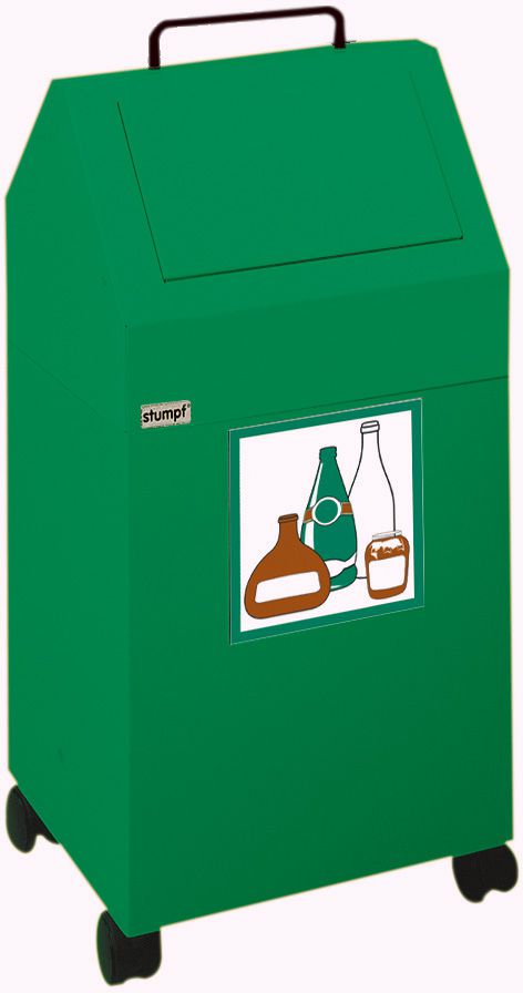 Produktbild Stumpf Wertstoffsammler 45 l mobil grün