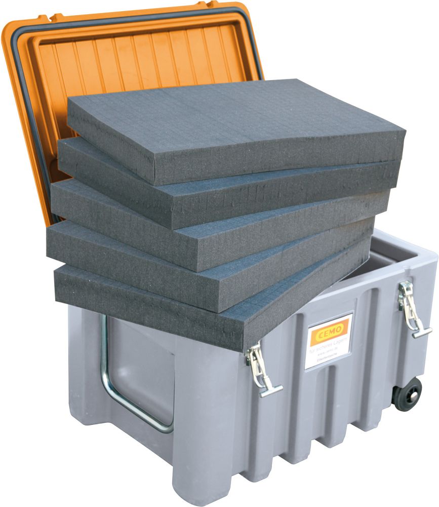 Produktbild CEMO Schaumstoffeinlage für CEMbox 150 Ltr. 5St.