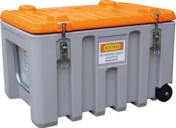 Produktbild CEMO CEMbox 150 grau/orange 150 Ltr. bild 2