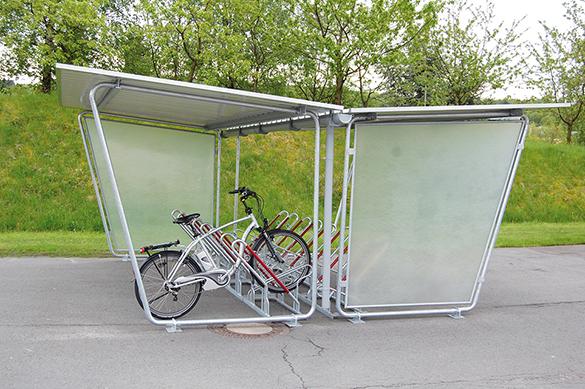 Produktbild Wsm Überdachung Siegen doppelt Grundeinheit Dach Blech