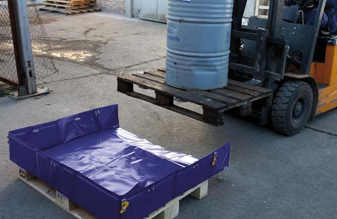 Produktbild CEMO Faltwanne PES blau 210l, 130x170cm bild 5