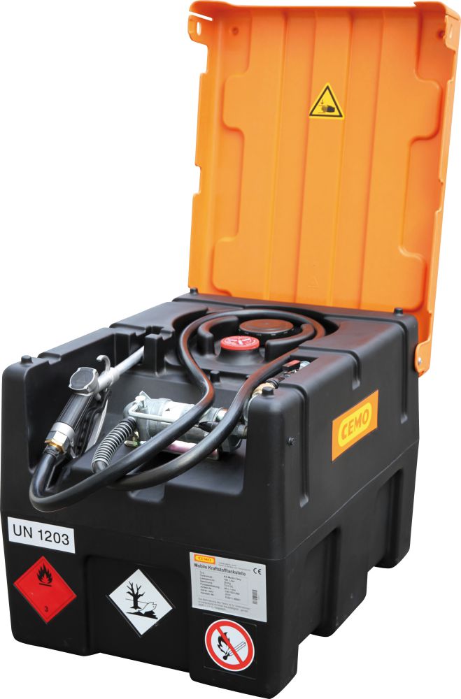 Produktbild CEMO KS-Mobil Easy Tankanlage 190l m.Dach u.Handpumpe