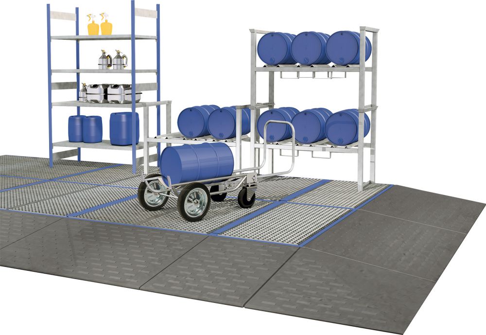 Produktbild Asecos Auffahrrampe aus PE 1490 x 1000 H 150 bild 1