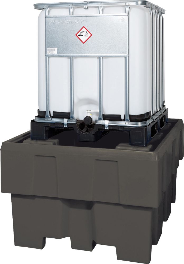 Produktbild Asecos IBC-Station PE 1280x1660x860mm, o.Stellfl