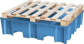 Produktbild Asecos Auffangwanne PE sw 1220x1330x220mm o.GiRo bild 6