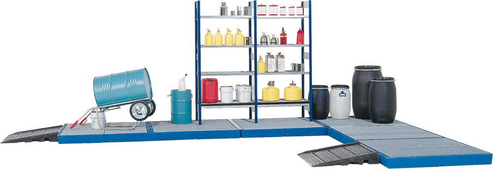 Produktbild Asecos Bodenelement PE 125l m.Giro verz. H150 mm