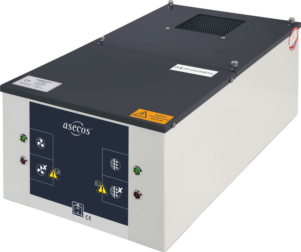 Produktbild Asecos Sicherheitsschrank Umluftfilteraufsatz Ventilator