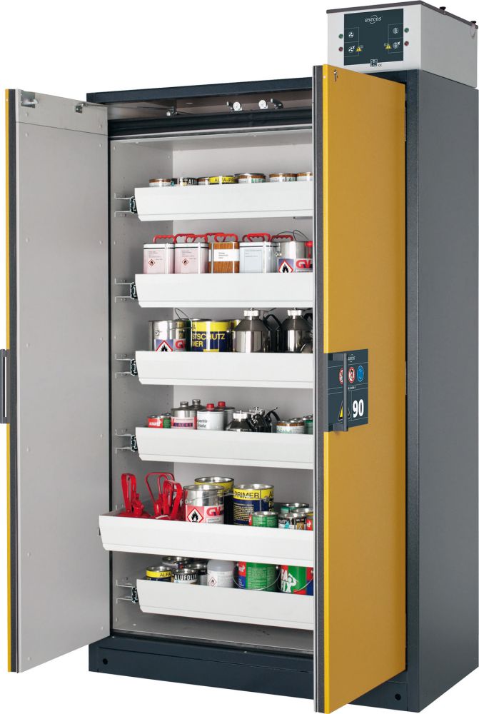 Produktbild Asecos Gefahrstoffschrank Q-Clas90B1200mm,4VA bild 1