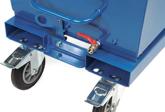 Produktbild FETRA Muldenkipper 500 kg 450 l mit Ablasshahn bild 6