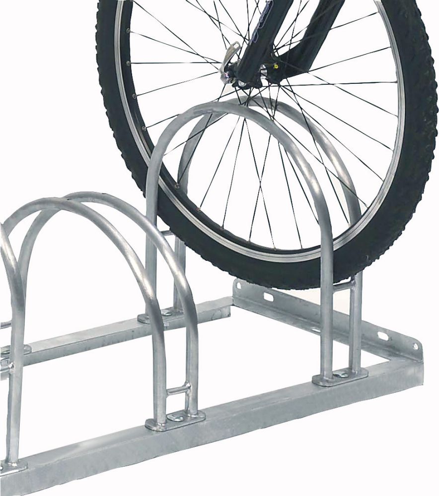 Produktbild Wsm Fahrradständer Bogenparker zweiseitig L1400mm 8EP vzk. geschw.
