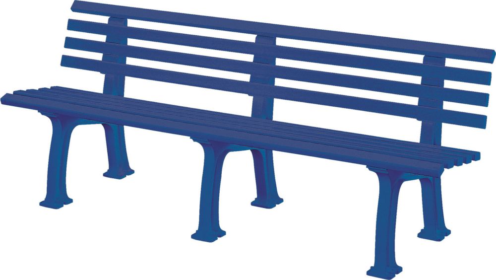 Produktbild Blome Bank Mod. Juist 4 Sitzer blau 200 cm
