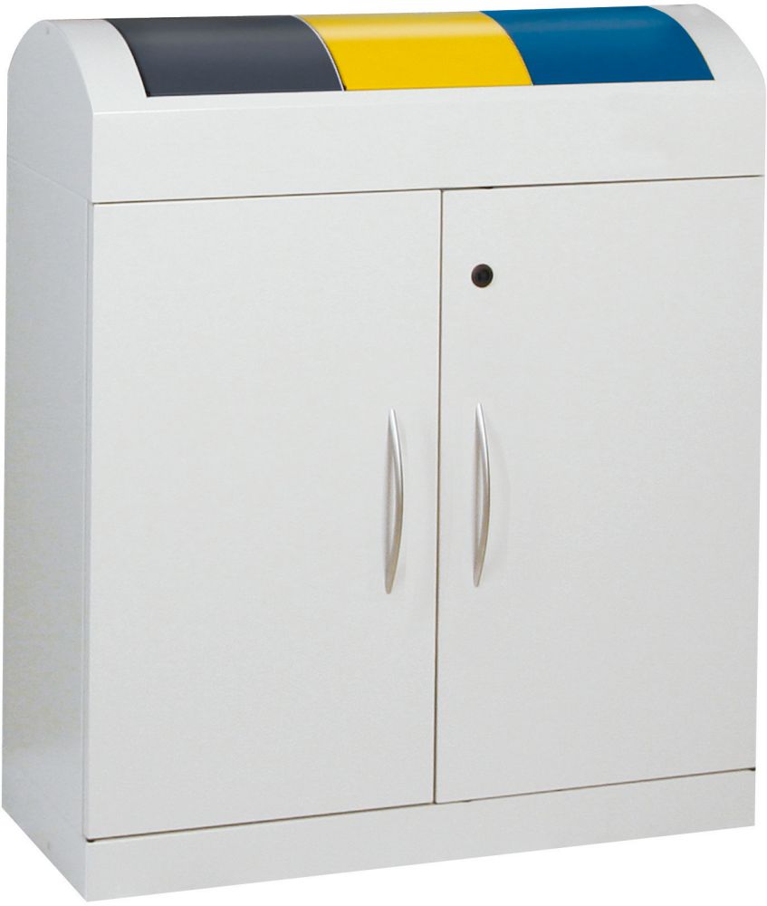 Produktbild Stumpf Wertstoffsammler TD3x45 l975x860x320mm grau