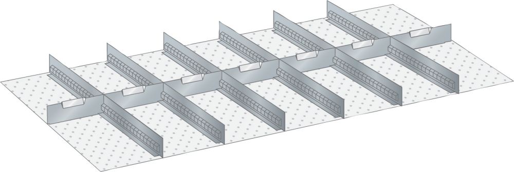 Produktbild LISTA Trennwände FH 75 6x36E,1x18E,2x12E,4x9E