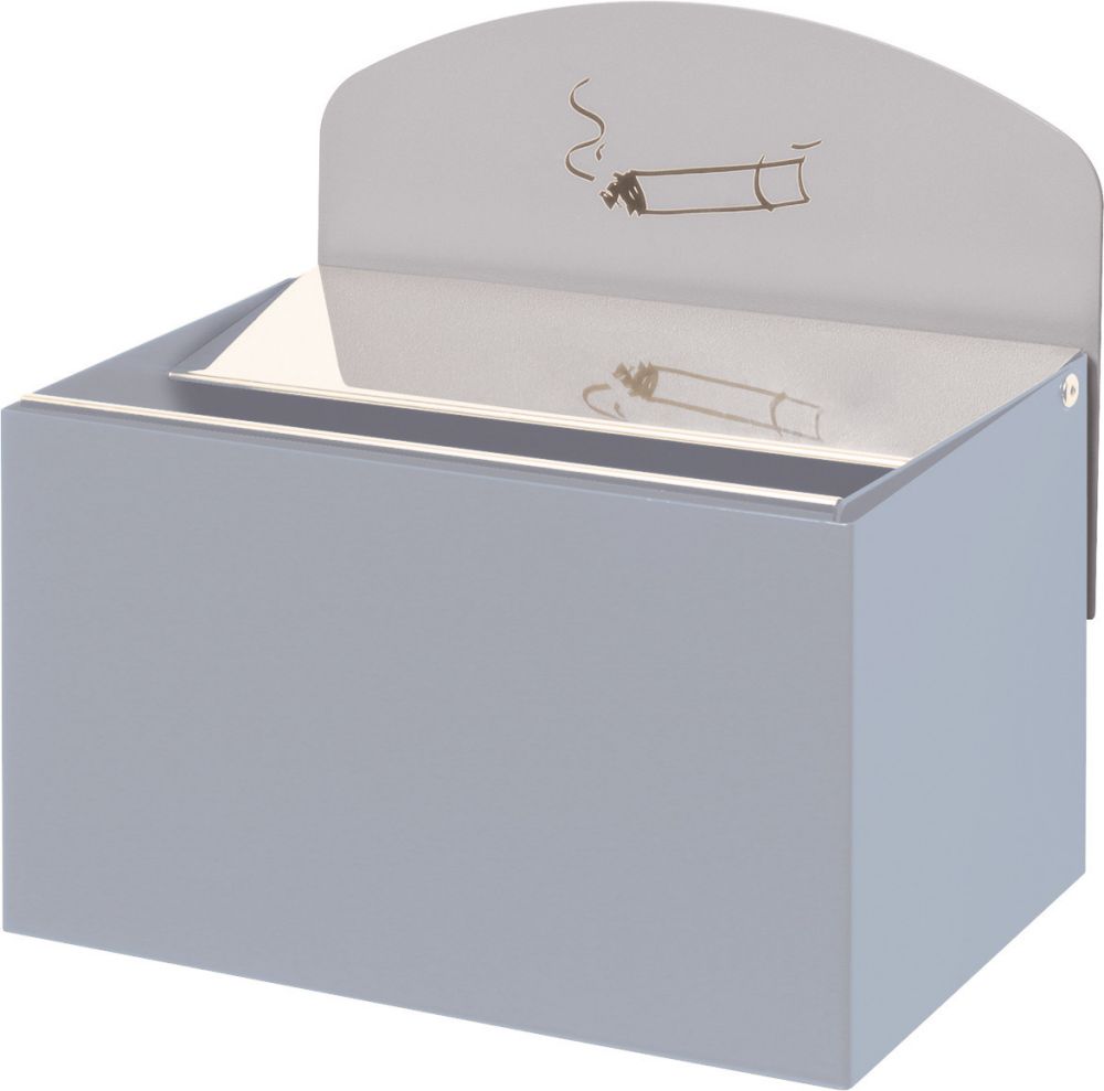 Produktbild Var Wandascher silber 125x200x125mm mit Schild