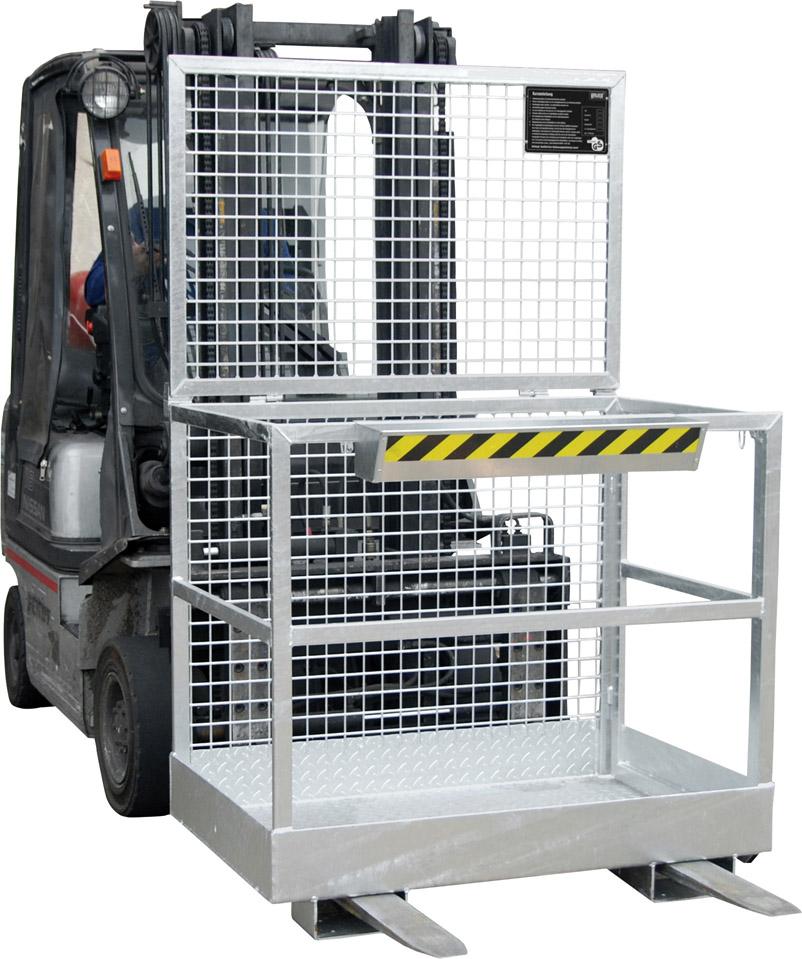 Produktbild Bauer Sicherheitskorb lackiert orange RAL 2000 bild 4