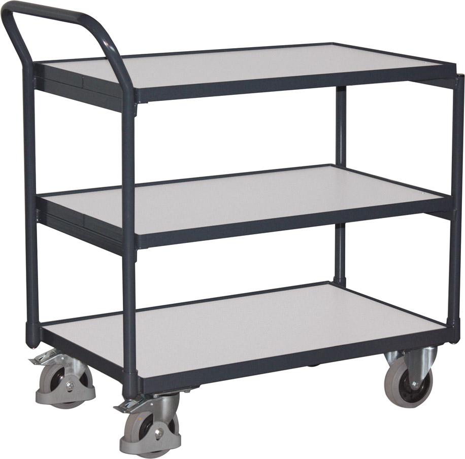 Produktbild Variofit Tischwagen 3 Ladeflächen, ESD 975 x 524 x 980 mm