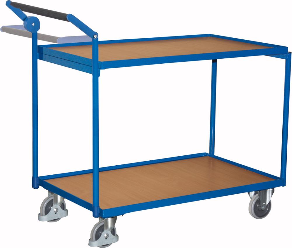 Produktbild Variofit Tischwagen mit 2 Ladeflächen inkl. Totmannbremse