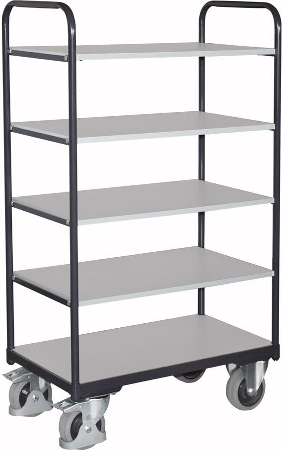 Produktbild ESD-Etagenwagen mit Böden 1060 x 600 x 1524 mm