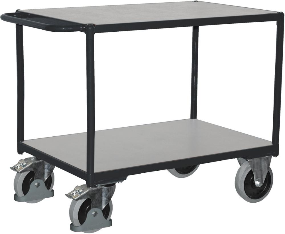 Produktbild Variofit Schwerer Tischwagen 2 Ladeflächen, ESD1390 x 800 x 915 mm