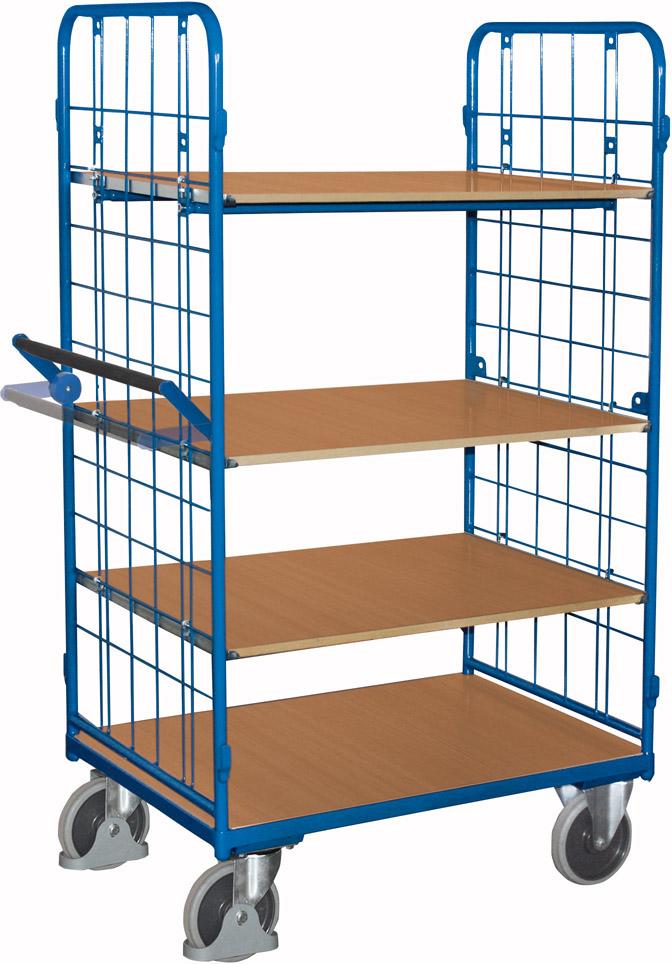 Produktbild Etagenwagen hoch mit Totmannbremse 4 Böden