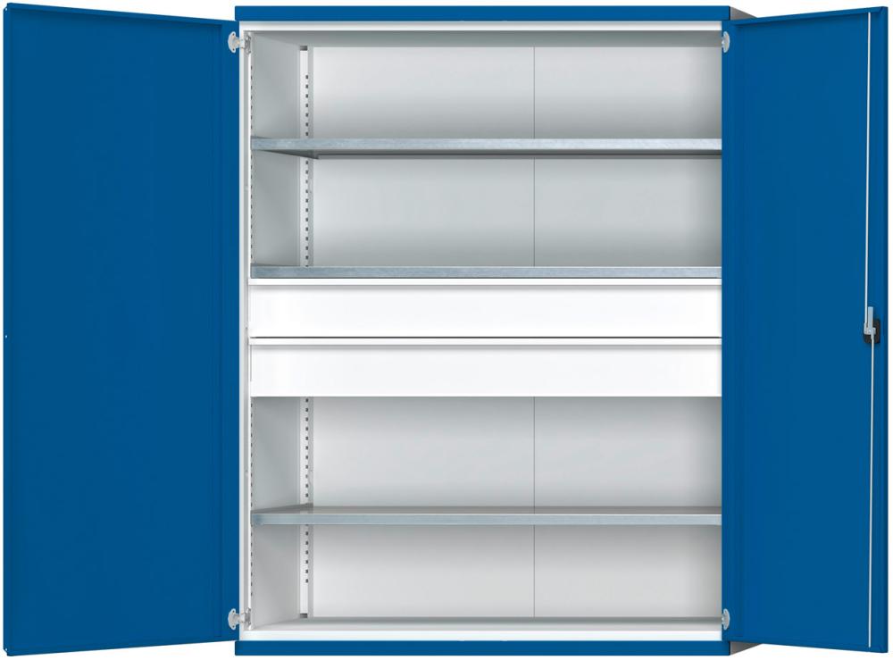 Produktbild Anke Schwerlastschrank 1950x1485x690mm 3 Fachböden 2 Schuladen FH 180 mm