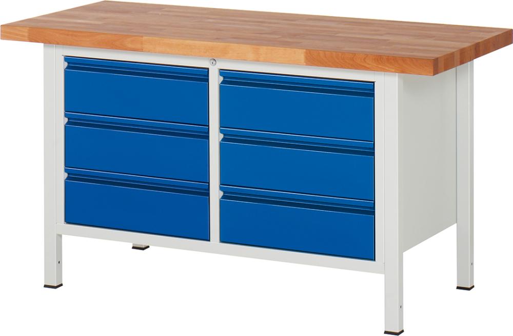 Produktbild RAU Werkbank Modell 8473 B 1500xT 700xH 840mm