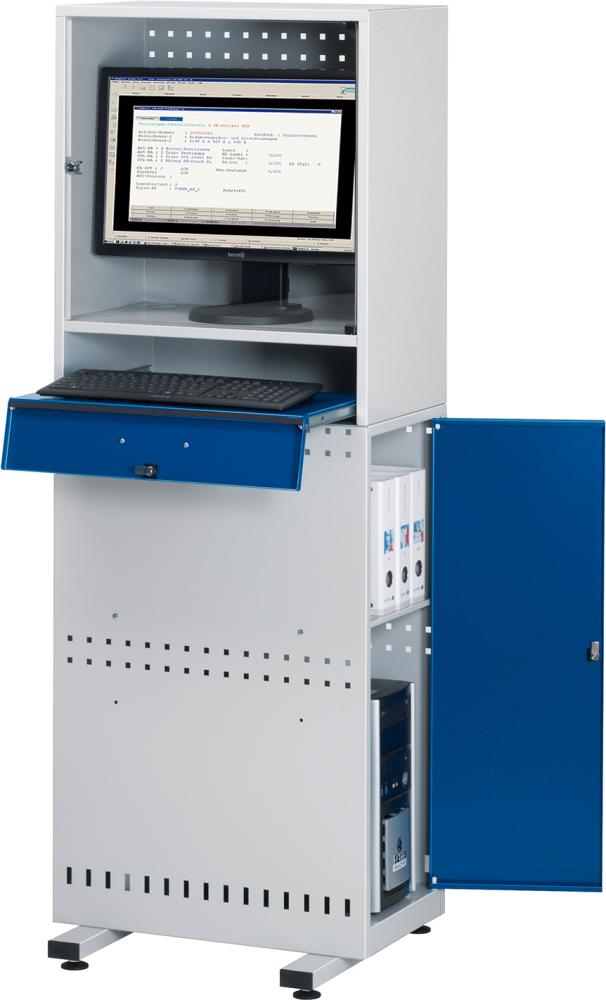 Produktbild RAU Computer-Station SlimLineModell 1, 650x350x1650