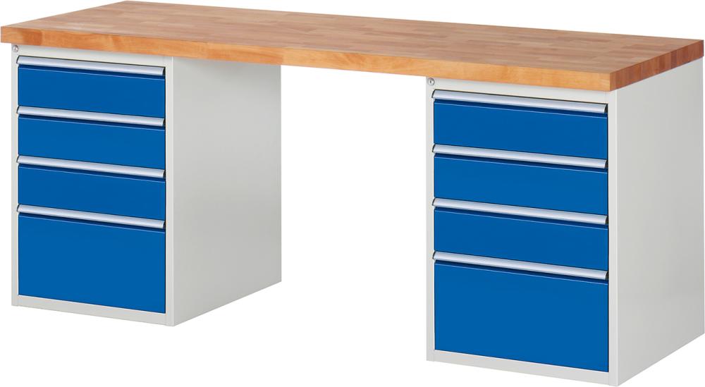 Produktbild RAU Werkbank Modell 7510 B 2000xT 700xH 840mm