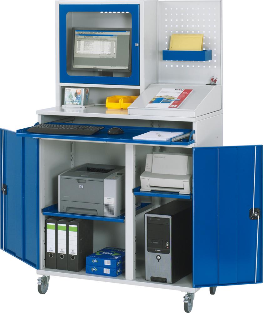 Produktbild RAU Computer-Schrank - 67 1100x520x1860 bild 2