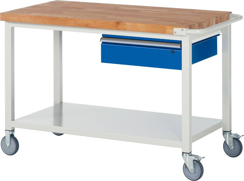 Produktbild RAU Fahrbare Werkbank Modell 8001 B 1250xT 700xH 880mm