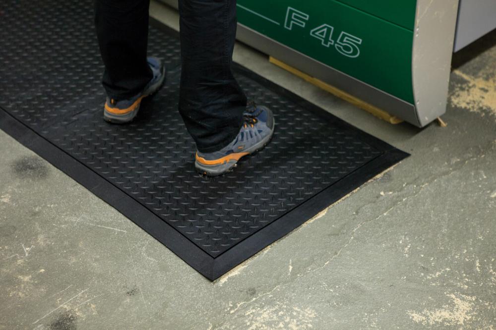 Produktbild Miltex Yoga Lock Einzelmatte 78 x 71 cm schwarz bild 8