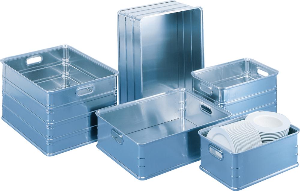 Produktbild ZARGES Transportkasten aus Aluminium Inhalt 117 L bild 1