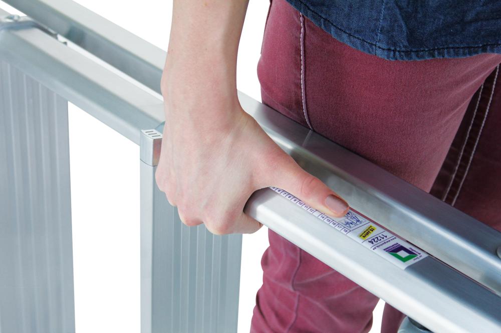 Produktbild Günzburger Alu Stufenstehleiter ML 2x4 Stufen bild 5