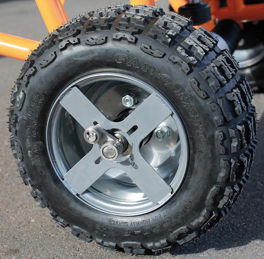 Produktbild CEMO Streuwagen SW 300 PE-Behälter 300 Liter bild 2