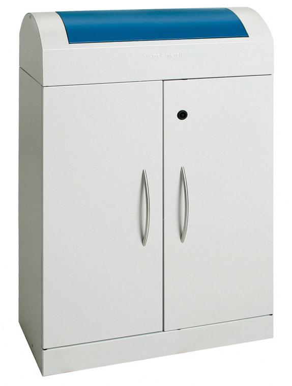 Produktbild Stumpf Wertstoffsammler TD1plus 1x90L, 975x620x320mm grau bild 4