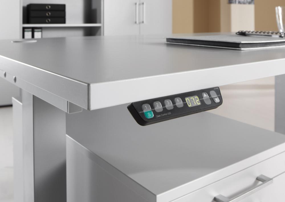 Produktbild mm Schreibtisch Nuss von 620 - 1270 bild 3