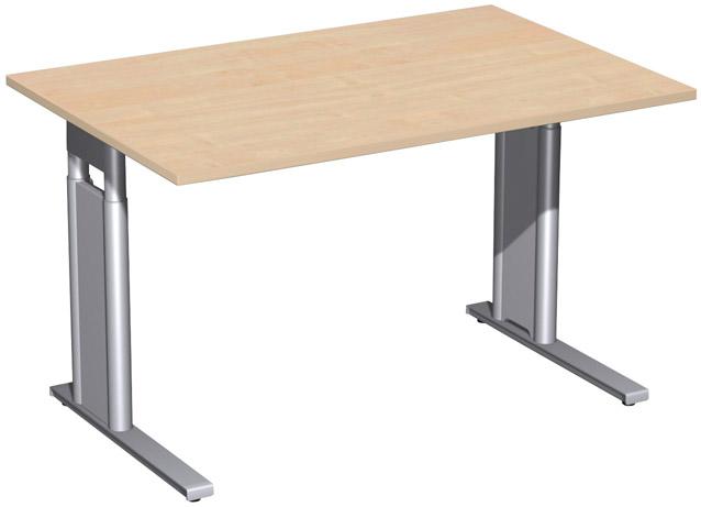 Produktbild Geramöbel Schreibtisch C-Fuß Lichtg1200x800/,680-820
