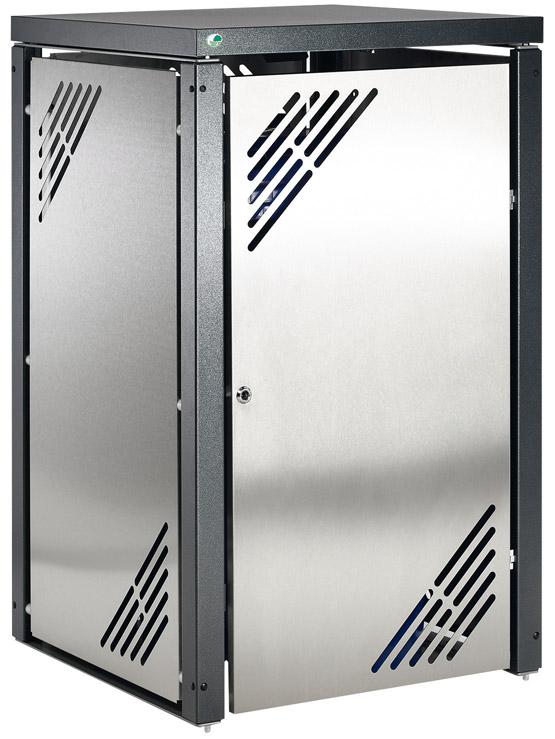 Produktbild Var Müllbehälterschrank MBS 2, Edelstahl