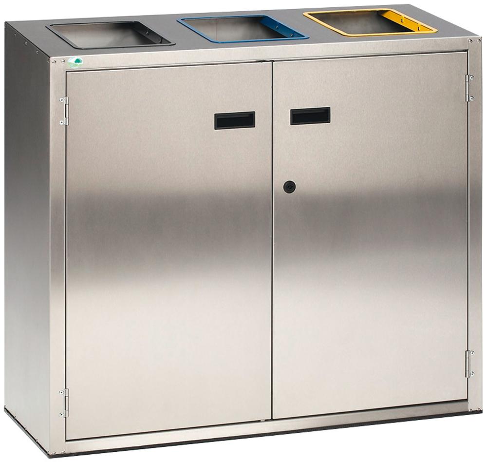 Produktbild Var Wertstoffsortiersystem 270 Liter Edelstahl