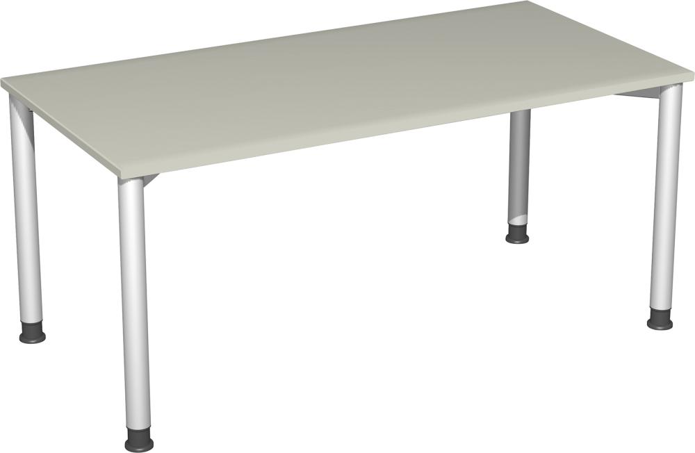 Produktbild Geramöbel Schreibtisch 4-F Lichtgra1800x800/,680-800