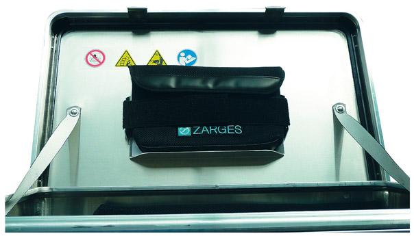 Produktbild ZARGES Deckeltasche klein ca. 260x150x40mm