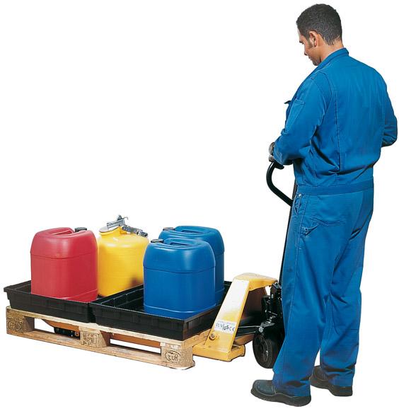 Produktbild Asecos Kleingebindewanne PE 1194x838x139, 109 L bild 2