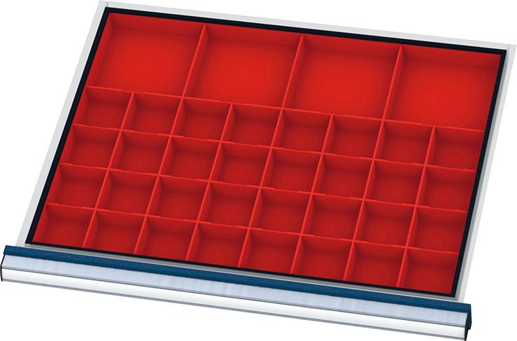 Produktbild Forum Kleinteilekästen FS7 100mm 36 Kästen für Schubladen