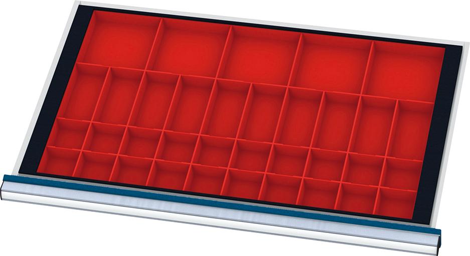 Produktbild Forum Kleinteilekästen FS9 100mm 35 Kästen für Schubladen