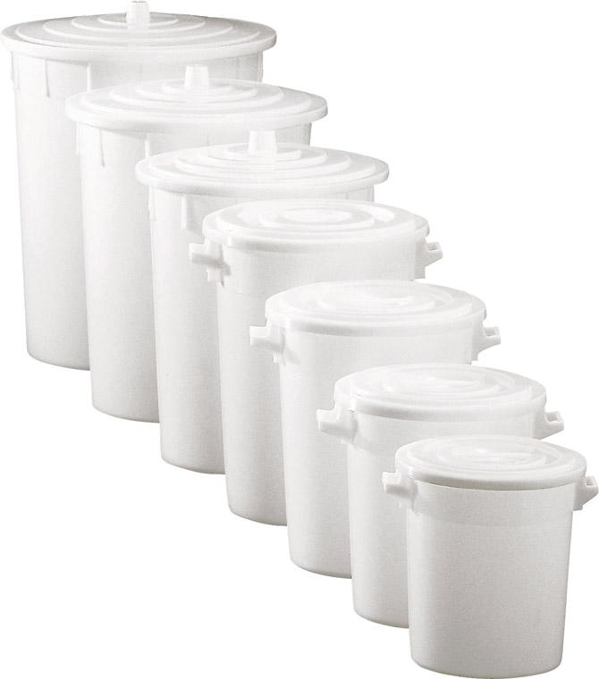 Produktbild Alpha Kunststoff Tonne schwarz Inhalt 150 Liter bild 3