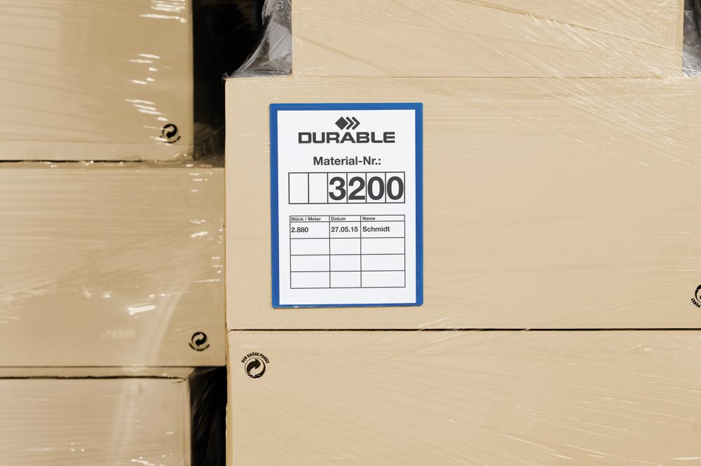 Produktbild Durable Etikettentasche selbstklebend A4 quer bild 2