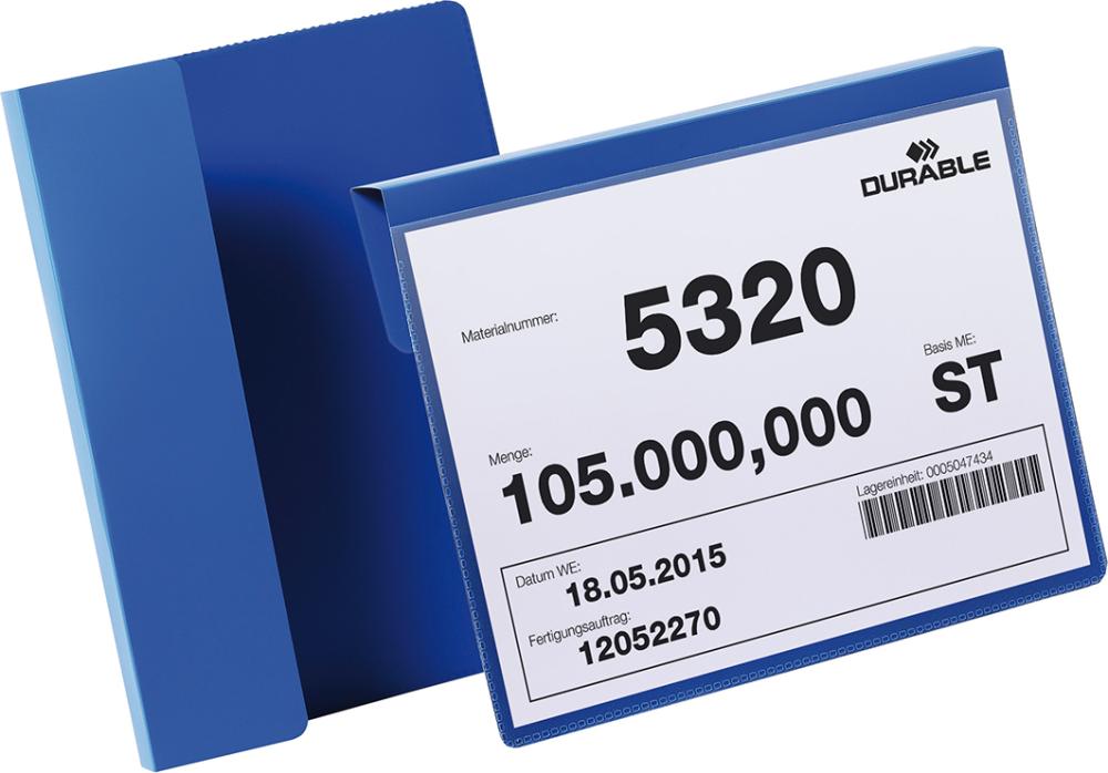 Produktbild Durable Kennzeichnungstasche mit Falz A4 bild 4