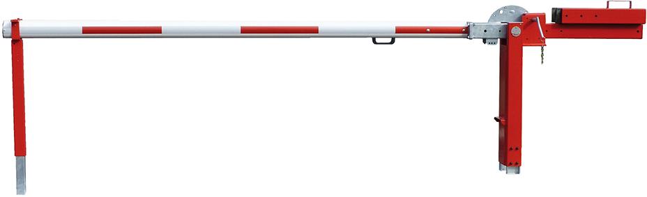 Produktbild Mannus Wegesperre 450 rot weiss 8,16 m lichte Weite Beton